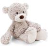NICI 62313 Finni Orsetto di Peluche Morbido, tenero Pupazzo per Coccole e Giochi, per Adulti e Bambini, 25 cm, Grigio