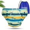 KIDVERSE Pannolini da nuoto per neonati fino a 6 mesi - pannolini da nuoto riutilizzabili e delicati sulla pelle per neonati - pannolini da nuoto con borsa per il trasporto