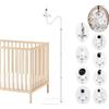 Derebir Derebir Supporto per baby monitor compatibile con Philips Avent, momcozy,GHB,Blemil, HelloBaby,Jeeber, 6T / supporto baby phone Holder Mount (68,8 pollici)