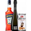 Aperitivo Aperol 1Litro + Prosecco DOC 2022 Bernabei + Amica Chips BBQ Alfredo's 3 x 130gr - Liquori