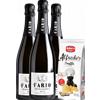3 Franciacorta DOCG Fario Brut + Amica Chips Tartufo Alfredo's 3 x 100gr - Bollicine