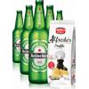 Heineken da 24 x 33cl + Amica Chips Tartufo Alfredo's 3 x 100gr - Birre