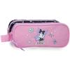 Kuromi Sanrio Kuromi Fortune Telling Estuche Doble Rosa 23x9x7 cm Poliestere
