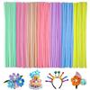 Ainiv 200PZ Scovolini Colorati per Lavoretti, Strisce Pulisci Tubi Pipe, Bastoncini Decorativi in Ciniglia, Scovolini per Artigianato, per Artigianato DIY Decorazione di Progetti Artistici - 7 Colori