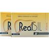 RealSIL Integratore Antiossidante con Vitamina E e Cardo Mariano 80 Capsule [Confezione da 2]