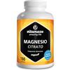Vitamaze - amazing life Citrato di Magnesio 2.250 mg, 180 Capsule Vegane di Alto Dosaggio, di cui 360 mg di Magnesio Elementare Puro al Giorno, Naturale Integratore. Qualitá Tedesca. Vitamaze®