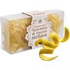 Sicilia Bedda - Scorzette di Limone Siciliane - Scorze di Limone Candite - Snack di Frutta in elegante confezione da 160 Grammi