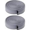 Clockjuan 2 pz grigio acqua vescica tubo copertura tubo di idratazione manicotto tubo di idratazione, tubo di idratazione manicotto isolante tubo copertura tubo corsa ciclismo borsa acqua tubo termico copertura