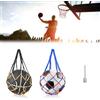 KARELLS Sacchi a Rete per Palloni, Rete per Palla, 2 Pezzi Borsa a Rete per Palloni, Pallina Borsa a Rete, Rete Portatile per Palloni, Porta Pallone Basket, Alto Spessore Borsa a Rete Sportiva Pallone