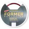 Colmic Former Evolution - Monofilo Giapponese Doppia Siliconatura, Alta Resistenza, Rosso Scuro Mimetico - Bolognese, Match, Carpa, Siluro, Surf Casting - Bobina 600 m - Ø 0.180 mm
