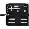 Zwilling Set manicure e pedicure da 5 pezzi con forbicine per unghie combinate, vegano, nero Set per la cura delle unghie 1 pz.
