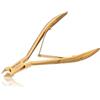 Tweezerman Studio Collection Gold Forbici per la pelle 1 pz.