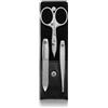 Zwilling Premium set manicure da 3 pezzi con forbici per unghie combinate in pelle, in nero Set per manicure 1 pz.