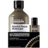 L'Oréal Professionnel Paris Absolut Repair Molecular Shampoo + Rinse-off Serum Duo Set per la cura dei capelli 1 pz.