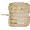 Zwilling Premium gold astuccio in pelle Beige set manicure da 3 pezzi Set per manicure 3 pz.