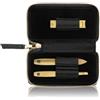 Zwilling Premium set manicure da 3 pezzi con tronchesino per unghie compatto in pelle, in nero Set per manicure 1 pz.