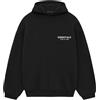 Fear Of God Essentials Fleece Hoodie (FW24) Black Nero