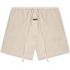 Fear of God Essentials Soccer Fleece Shorts \'Timber\' Beige