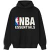 Fear of God Essentials x NBA Hoodie \'Black\' Nero