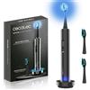 Cecotec Spazzolino Elettrico Sonico con Display ToothCare WhiteTeeth Premium. Whitening Tech, LED Blu, 3 Modalità, Autonomia 180 Giorni, Base e 2 Testine, IPX7, Sorriso Più Bianco