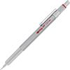 Rotring 600 Matita Meccanica 0,5mm Argento Penna da Disegno Professionale...