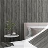LaCheery Pannelli Decorativi per Pareti Adesivi Carta da Parati 3D Adesiva Muro Effetto Legno 30cm x 200cm Pannello Decorativo Parete Nero Impermeabile Listelli in Legno per Pareti Adesivi Soggiorno