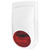 AGSHOME Sirene di Allarme Esterna 130dB, Luce LED Rossa Lampeggiante, Avvisi a Distanza, Compatibile con Sistema AGSHOME