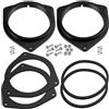 Aerzetix Set di 2 adattatori per altoparlanti Ø165 mm compatibile con Toyota Auris I(E150) / Avensis II(T25) / III(T27) / Corolla IX(E120) / Verso II(R1) / RAV4 II(XA2) / V(XA5) / Aygo X(AB7)