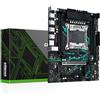 SHANGZHAOYUAN Scheda madre X99 B9 LGA 2011-3 Server per CPU Intel Xeon E5 V3 V4 e Core i7 Series, DDR4 Max 128 GB, NVME/NGFF M.2, Gigabit LAN, PCIe 3.0, STA 6 Gbps, USB 3.0, M-ATX