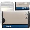 Aousavo C-S2 Batteria di ricambio compatibile con Black-berry Gemini Curve 8520 8310 8700 8320 7130 BAT-06860-009 C-S2