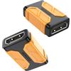 MOGOOD Accoppiatore HDMI 2.1 8K Femmina Femmina, Supporta 8K@60Hz 4K@120Hz HDR eARC 3D 48Gbps, Compatibile TV, Proiettori, Console Gaming, PC Monitor, Pacco 2.