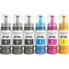 LAIPENG 104 Inchiostro Compatibile con Epson 104 per ET-2710 ET-2711 ET-2712 ET-2714 ET-2715 ET-2720 ET-2721 ET-2726 ET-2810 ET-2815 ET-2820 ET-2821 ET-2825 ET-2826 ET-4700 Stampanti (BK*3/C/M/Y)