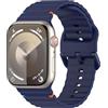 SITAFU Silicone Cinturino Compatibile per Apple Watch Braccialetto 38mm 40mm 41mm, Sportivo Cinturini di Ricambio Compatibile per Apple Watch SE, iWatch Series 10(42mm) 9 8 7 6 5 4 3 2 1