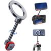 Itramax Magnetico Fotografica Telefono Supporto,Adattatore Metallo Mag/Safe a Slitta Fredda Rotante 360° con Foro Filettato 1/4 per iPhone 17 Air 12,Pixel 9,Android,Monitoraggio Fotocamera,Fotografia
