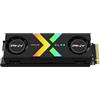 PNY SSD Interno CS3150 XLR8 Gaming EPIC-X RGB™ 1TB M.2 NVMe con dissipatore di calore RGB - M280CS3150XHS-1TB-RB
