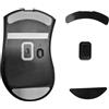 kwmobile Set Piedini di Ricambio per Mouse Compatibile con Razer DeathAdder V2 Mouse - Gommini nero - per Maggiore Controllo e Scorrevolezza