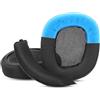 YunYiYi G933 G935 Cuscinetti di ricambio in schiuma per cuffie da gioco senza compatibile con Logitech G935 G635 G933 G633