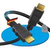 sonero PHC000-030 Premium Certificato cavo HDMI ad alta velocità con Ethernet, Connettori Placcati Oro (4 K UltraHD, 3d Full HD, 18 Gbps Full Band with, HDR High Dynamic Range), 3,0m