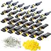 CESFONJER 26 PCS Auto Impermeabile Connettore, Elettrico Connettore Kit, Connettore Isolato e Sigillato, 1 Pin × 8P / 2 Pin × 6P / 3 Pin × 6P / 4 Pin × 6P
