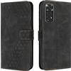 OKZone Cover per Xiaomi Redmi Note 11 /Note 11S, Custodia in PU Pelle per Xiaomi Redmi Note 11 /Note 11S, Custodia a Libro Folio Portafoglio con Chiusura Magnetica Wallet Case Flip Cover (Nero)