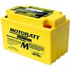 MOTOBATT Batteria MotoBatt MBTX9U 12V 10,5Ah AGM precaricata sigillata - compatta, potente e senza manutenzione, 151x87x105 mm per moto e scooter