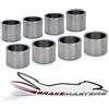 Brakemasters Victory Hammer 1634/100 2007 Pinza Freno Anteriore Acciaio Inox Set Pistone