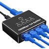 Dictien Switch Ethernet 4 Porte 1000Mbps, Sdoppiatore Ethernet RJ45 LAN Splitter Con Cavo di Alimentazione USB-C per Computer, Hub, Router, Switch, Set-top box, TV