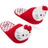 Hello Kitty 3D Pantofole Donna, Suola Antiscivolo Ciabatte Casa - Regalo Donna (35/36 EU, Rosa)