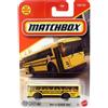Hot Wheels Matchbox MBX EV Scuolabus, Giallo, Scala 1:64 Macchina Diecast 123/125, Modello 2025