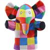 The Puppet Company My First Elmer Elephant - Mini peluche per bambini, giocattolo interattivo per narrazione, apprendimento, immaginazione, gioco di ruolo e giochi divertenti