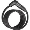 ABUS 5510C/180 BK NUMERO Lucchetto a Spirale