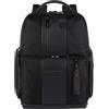 PIQUADRO ZAINO ICONICO ALL-TECH IN PELLE E TESSUTO