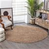 Livabliss Tappeto Shaggy Home Ampio Tappeto Salotto Moderno, Sala da Pranzo, Morbido Tappeti Shaggy per Camera da Letto, Motivo Astratto Berbero Peloso, leggera da Pulire, 120 cm Beige Chiaro