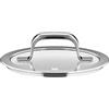 WMF Fusiontec Mineral Pro, coperchio in vetro con manico in acciaio inox, coperchio di alta qualità, adatto al forno fino a 180°C, lavabile in lavastoviglie, 0520065290